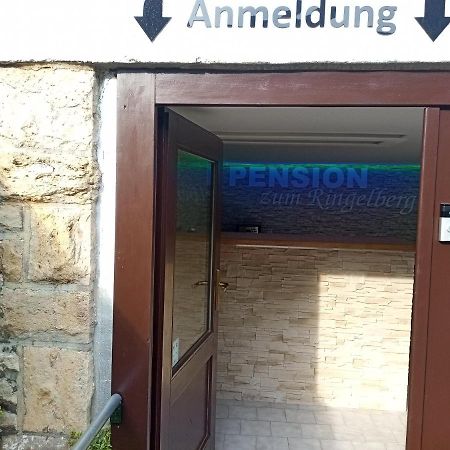 Pension Zum Ringelberg Ερφούρτη Εξωτερικό φωτογραφία